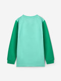 TSS Originals: Green Love Girls Sweatshirts (2-8 Yrs)