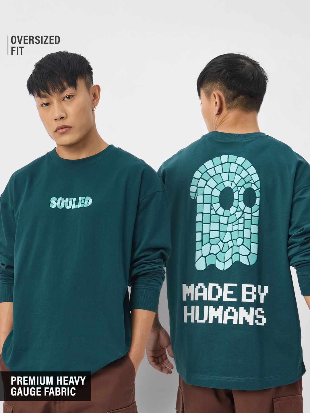 TSS Originals: Luminous Oversized Full Sleeve T-Shirts