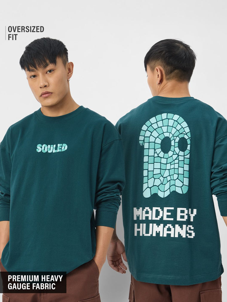 TSS Originals: Luminous Oversized Full Sleeve T-Shirts