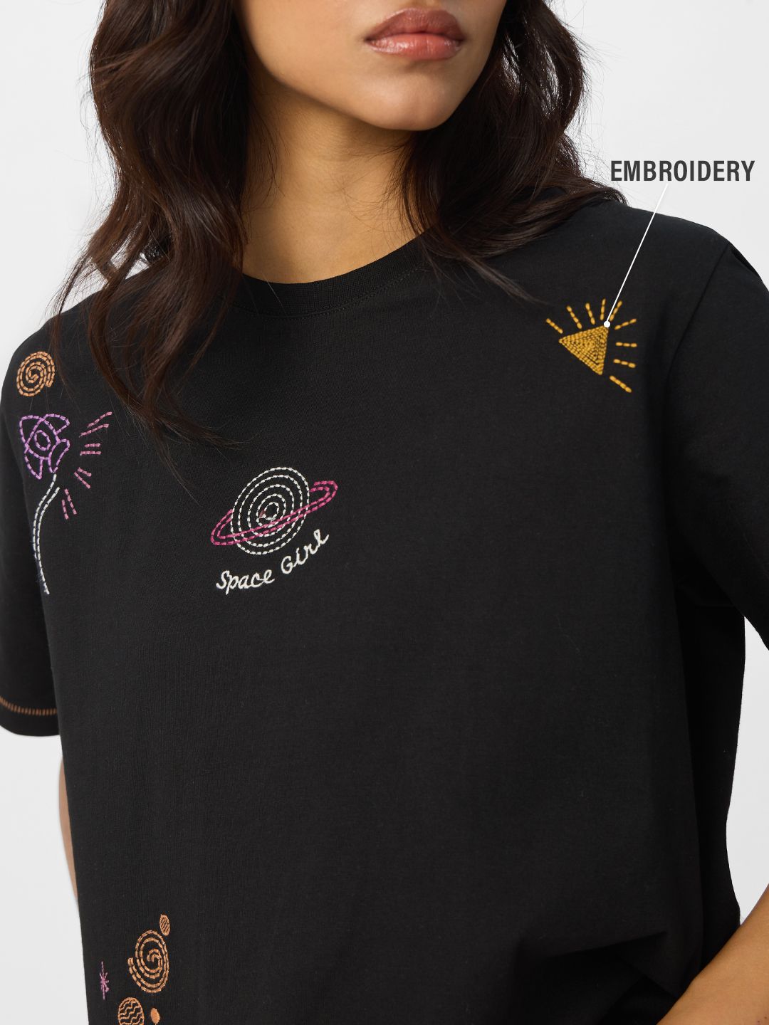 TSS Originals: Space Girl Women Relaxed T-Shirts