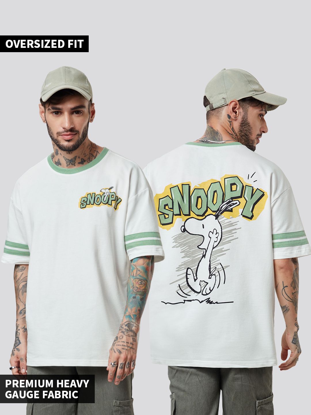 Peanuts: Snoopy Sketch Oversized T-Shirts