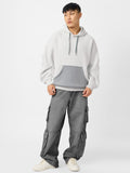 TSS Originals: Galactic Grey Men Oversized Hoodies