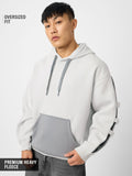TSS Originals: Galactic Grey Men Oversized Hoodies