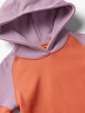 Solids: Pink, Purple (Colourblock) Girls Hoodies (2-8 Yrs)