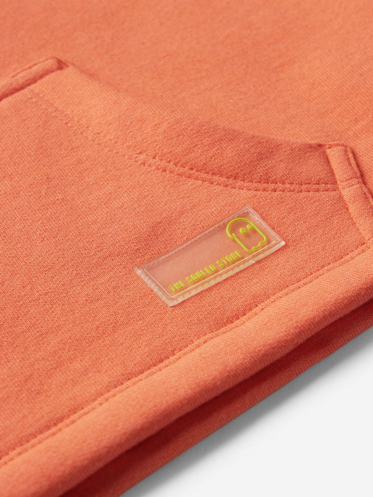 Solids: Pink, Purple (Colourblock) Girls Hoodies (2-8 Yrs)