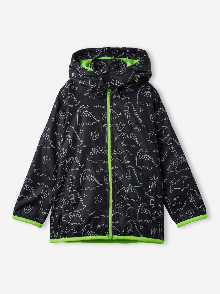 TSS Originals: Dino Era Boys Puffer Hooded Jackets (2-8 Yrs)