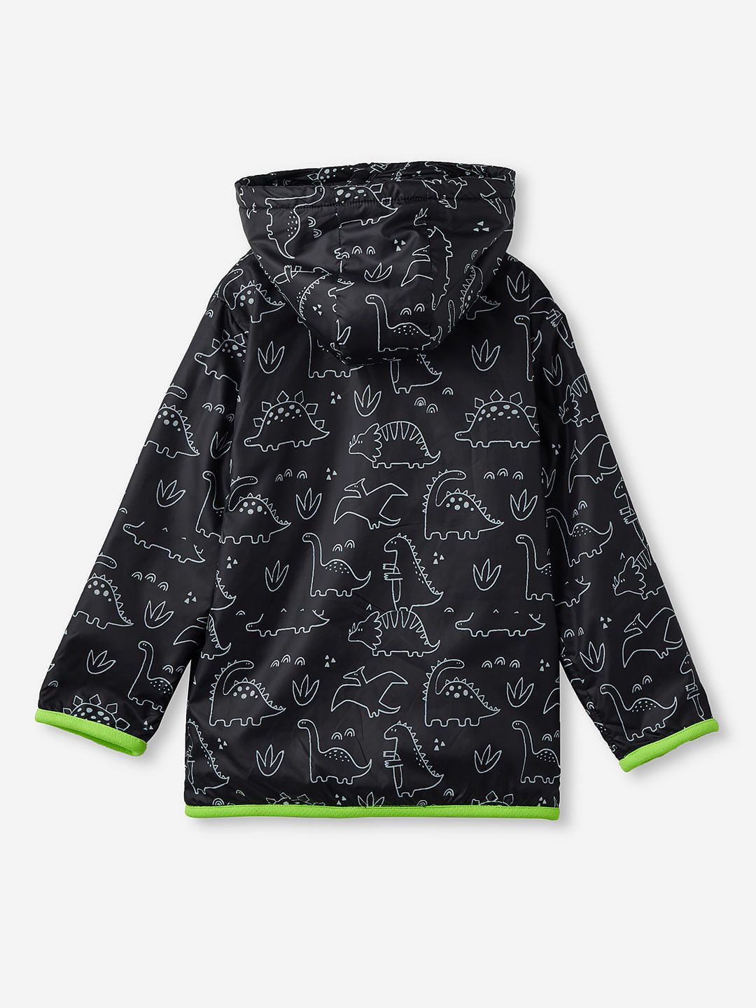 TSS Originals: Dino Era Boys Puffer Hooded Jackets (2-8 Yrs)
