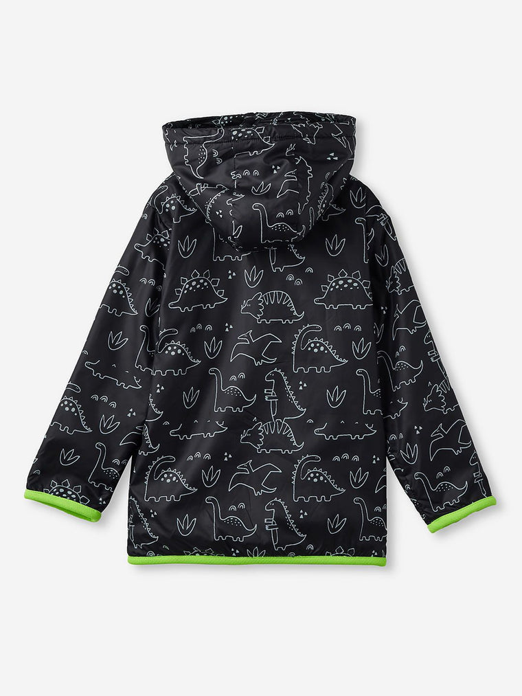 TSS Originals: Dino Era Boys Puffer Hooded Jackets (2-8 Yrs)