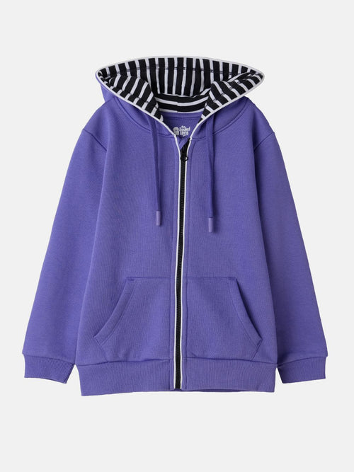 Solids: Berry Boys Hoodies (2-8 Yrs)