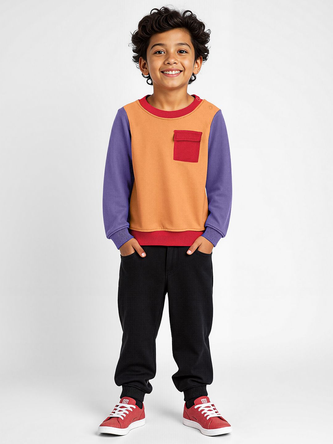 TSS Originals: Peaches 'n' Cream Boys Sweatshirts (2-8 Yrs)