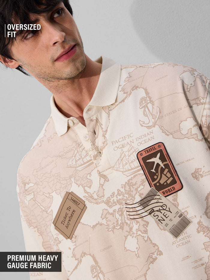 TSS Originals: Travel Badges Oversized Polos