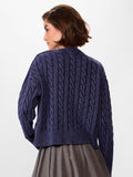 Cable Knit Sweater: Celestial Women Oversized Sweaters