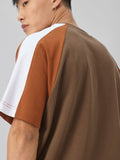 TSS Originals: Racer Brown Oversized T-Shirts