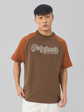 TSS Originals: Racer Brown Oversized T-Shirts