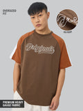 TSS Originals: Racer Brown Oversized T-Shirts
