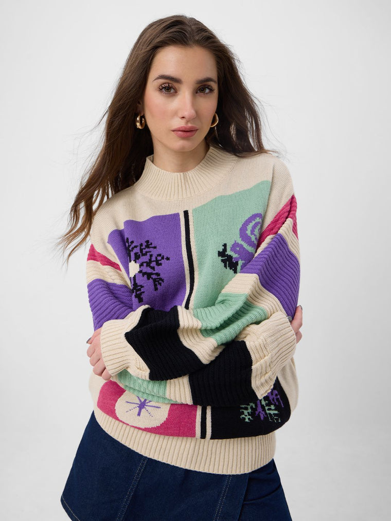 TSS Originals: Woodland Women Oversized Sweaters