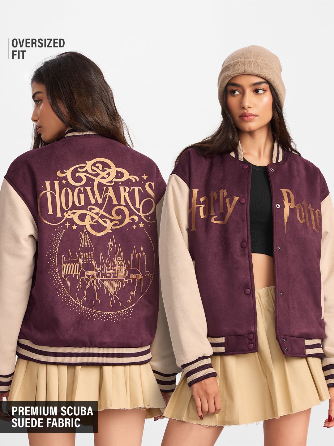 Harry Potter: Hogwarts Women Varsity Jackets