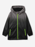 TSS Originals: Raven Black (Ombre) Boys Zipper Hooded Jackets (2-8 Yrs)