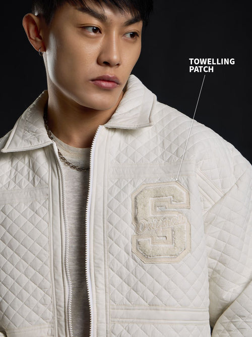 Quilted Jacket: Off White Men Puffer Jackets