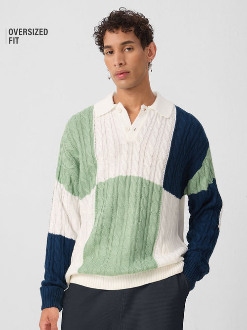 Colourblock Pullover: Atlantic Oversized Pullovers