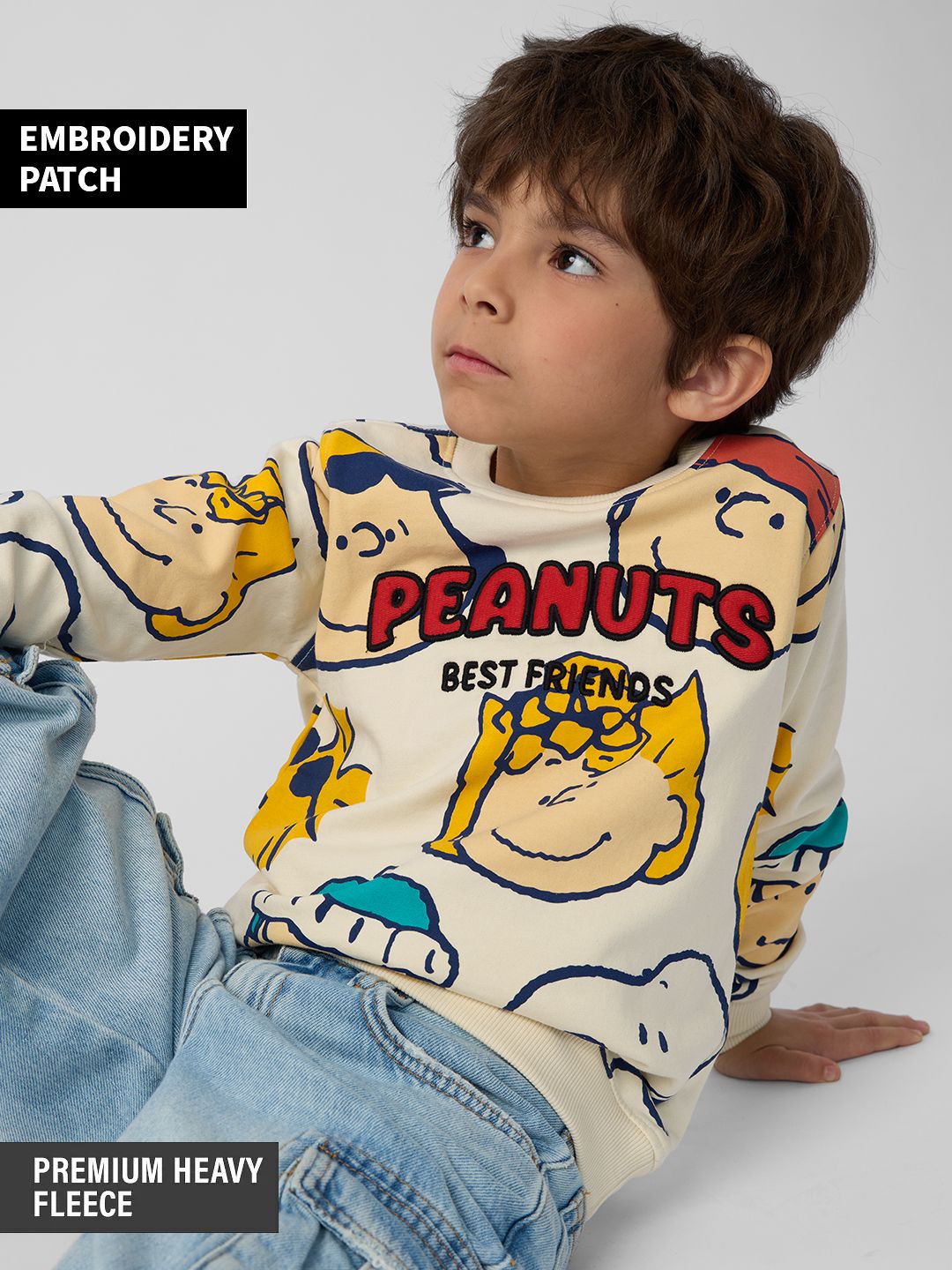 Peanuts: Best Friends Boys Sweatshirts (2-8 Yrs)