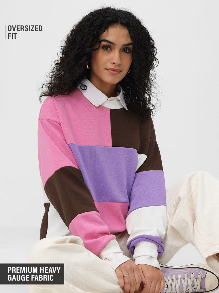 TSS Originals: Oleander Women Oversized Sweatshirts