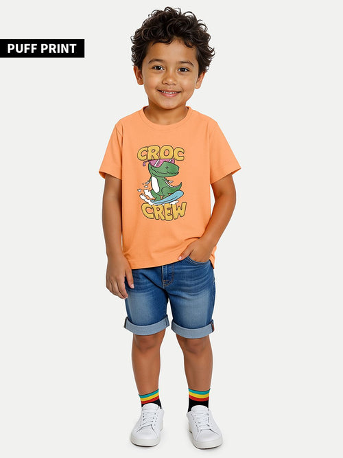 TSS Originals: Croc Crew Boys T-Shirts (2-8 Yrs)