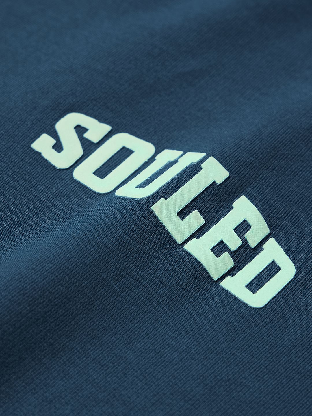 Colourblock: Deep Sea Blue Oversized T-Shirts