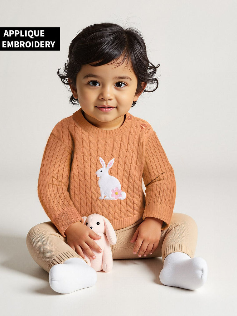 TSS Originals: Bunny Hop Infant Girls Sweaters (0-2 Yrs)