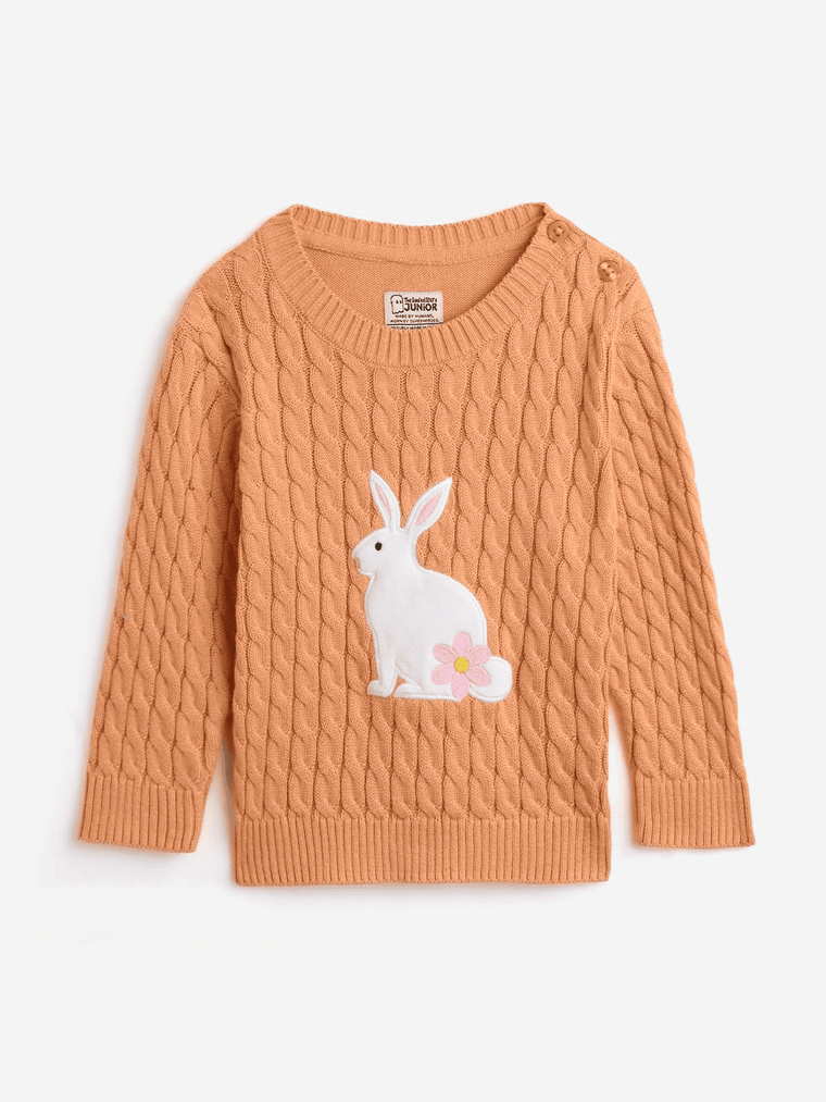 TSS Originals: Bunny Hop Infant Girls Sweaters (0-2 Yrs)