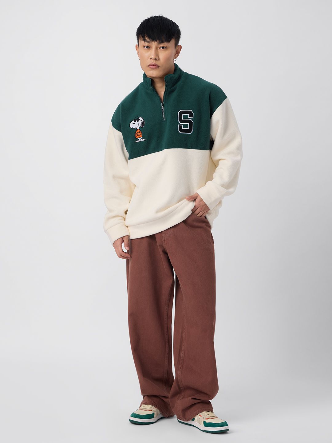 Peanuts: Snoopy Men Oversized Sweatshirts