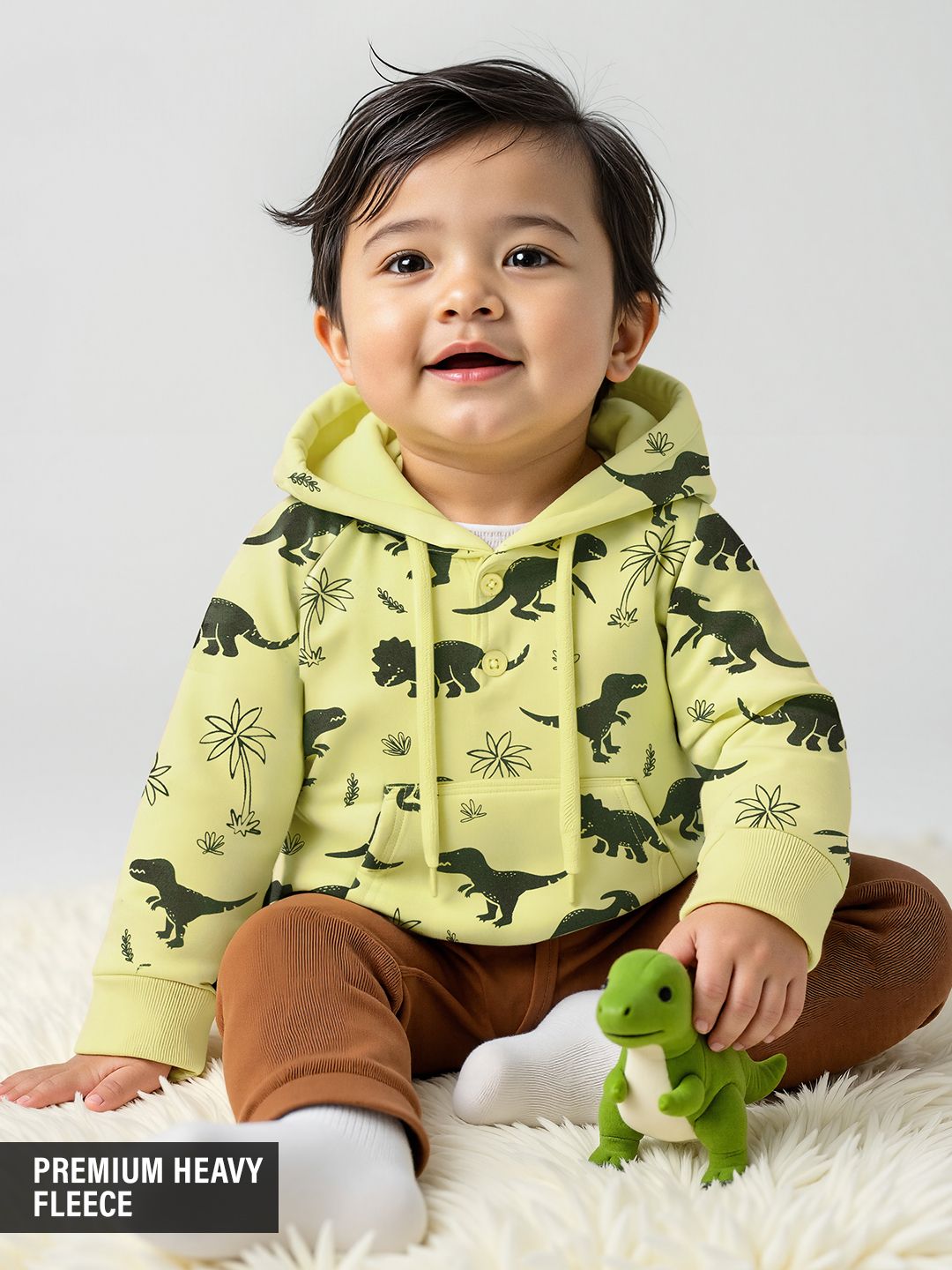 TSS Originals: Dino Infant Boys Hoodies (0-2 Yrs)