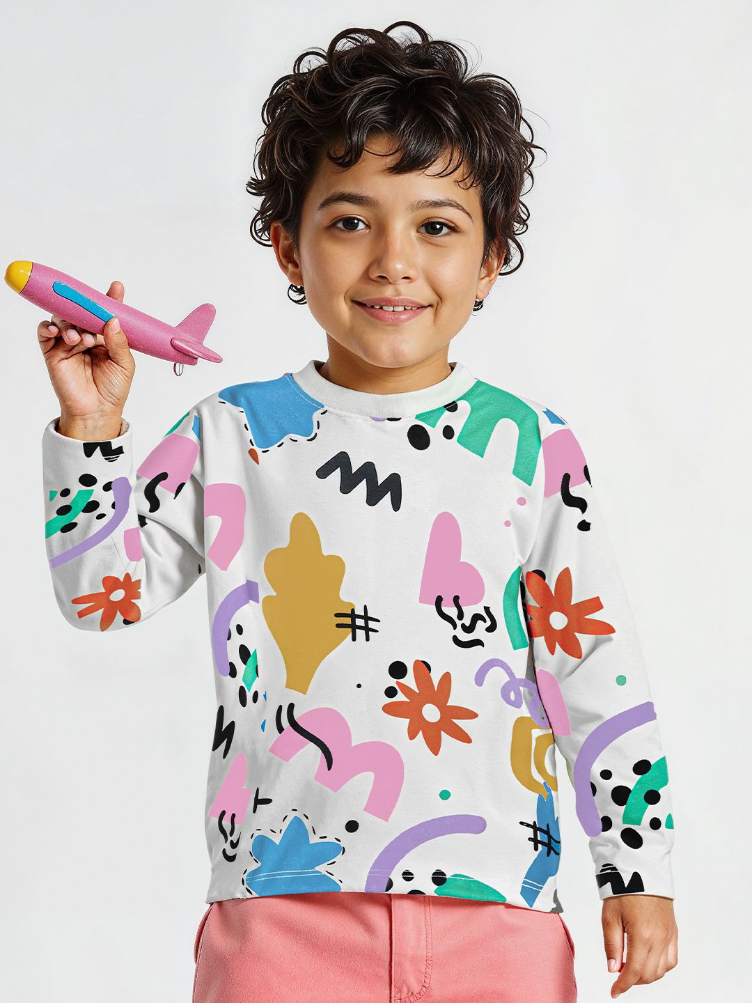 TSS Originals: Doodle Boys Full Sleeve T-Shirts (2-8 Yrs)