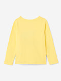 Full-Sleeve Essentials: Bee Happy Girls Full Sleeve T-Shirts (2-8 Yrs)