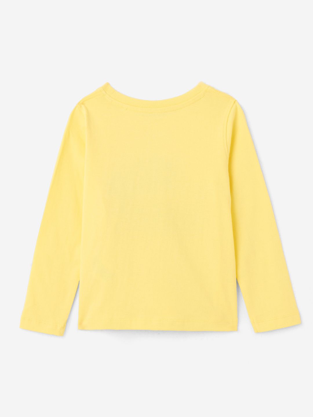 Full-Sleeve Essentials: Bee Happy Girls Full Sleeve T-Shirts (2-8 Yrs)