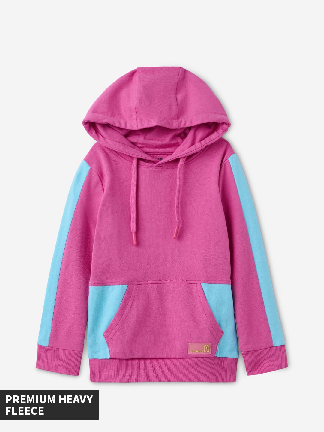 TSS Originals: Pink Mermaid Girls Cotton Hoodies (2-8 Yrs)