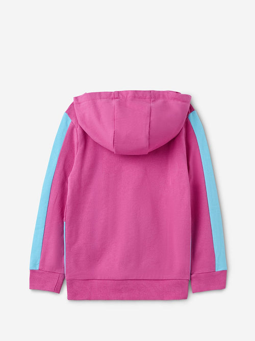 TSS Originals: Pink Mermaid Girls Cotton Hoodies (2-8 Yrs)