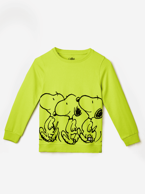 Peanuts: Snoopy Girls Cotton Sweatshirts (2-8 Yrs)