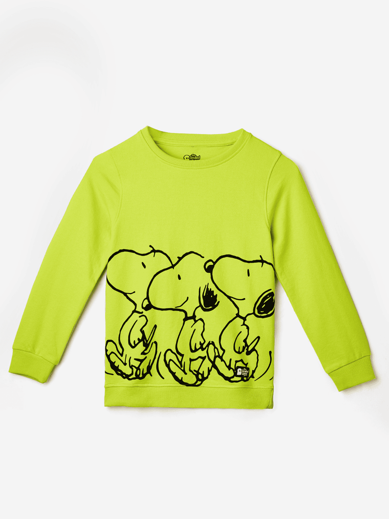 Peanuts: Snoopy Girls Cotton Sweatshirts (2-8 Yrs)