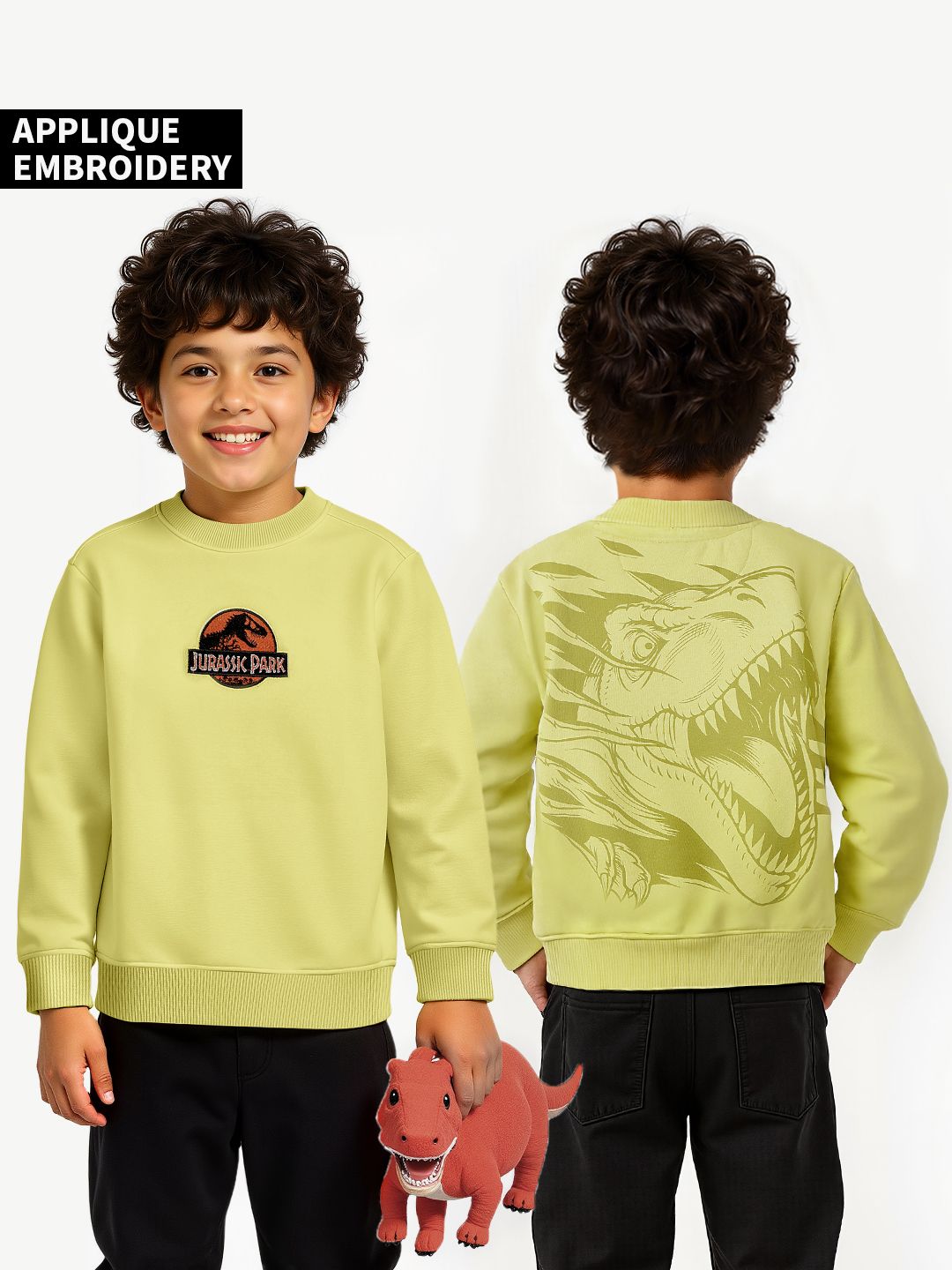 Jurassic Park: Welcome Boys Sweatshirts (2-8 Yrs)