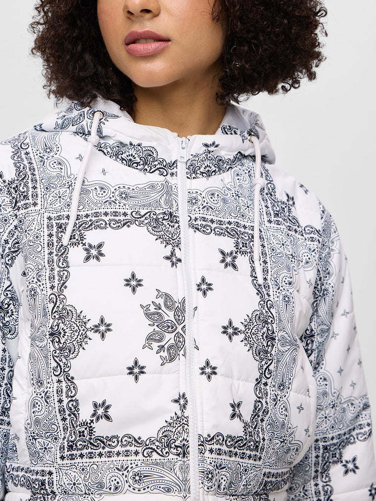 TSS Originals: Paisley Passion Women Puffer Jackets