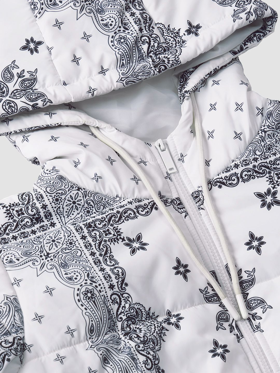 TSS Originals: Paisley Passion Women Puffer Jackets