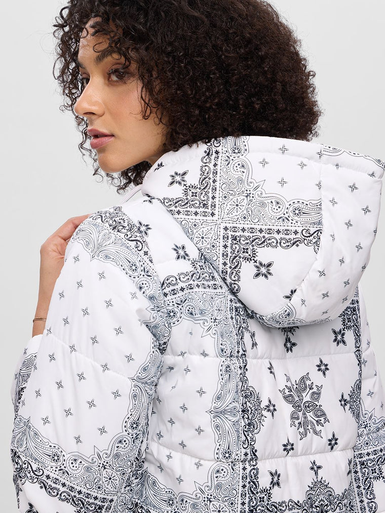 TSS Originals: Paisley Passion Women Puffer Jackets