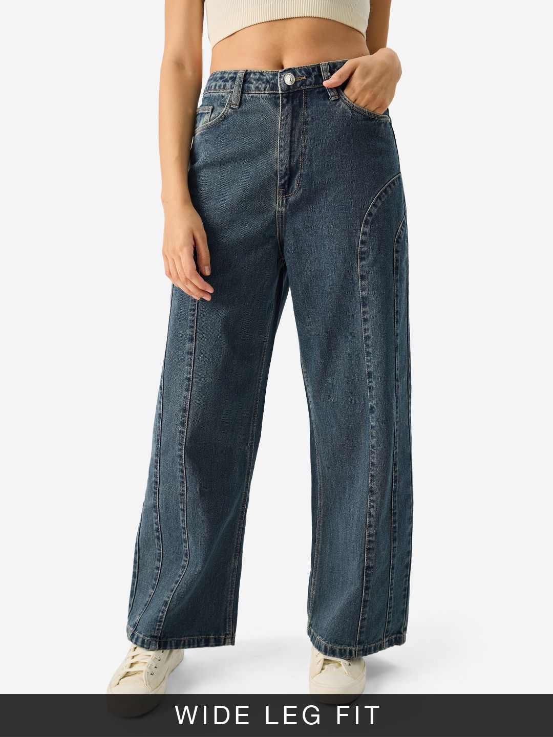 Wide-Leg Denim: Spruce Women Wide Denims