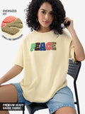 TSS Originals: Peace Women Oversized T-Shirts