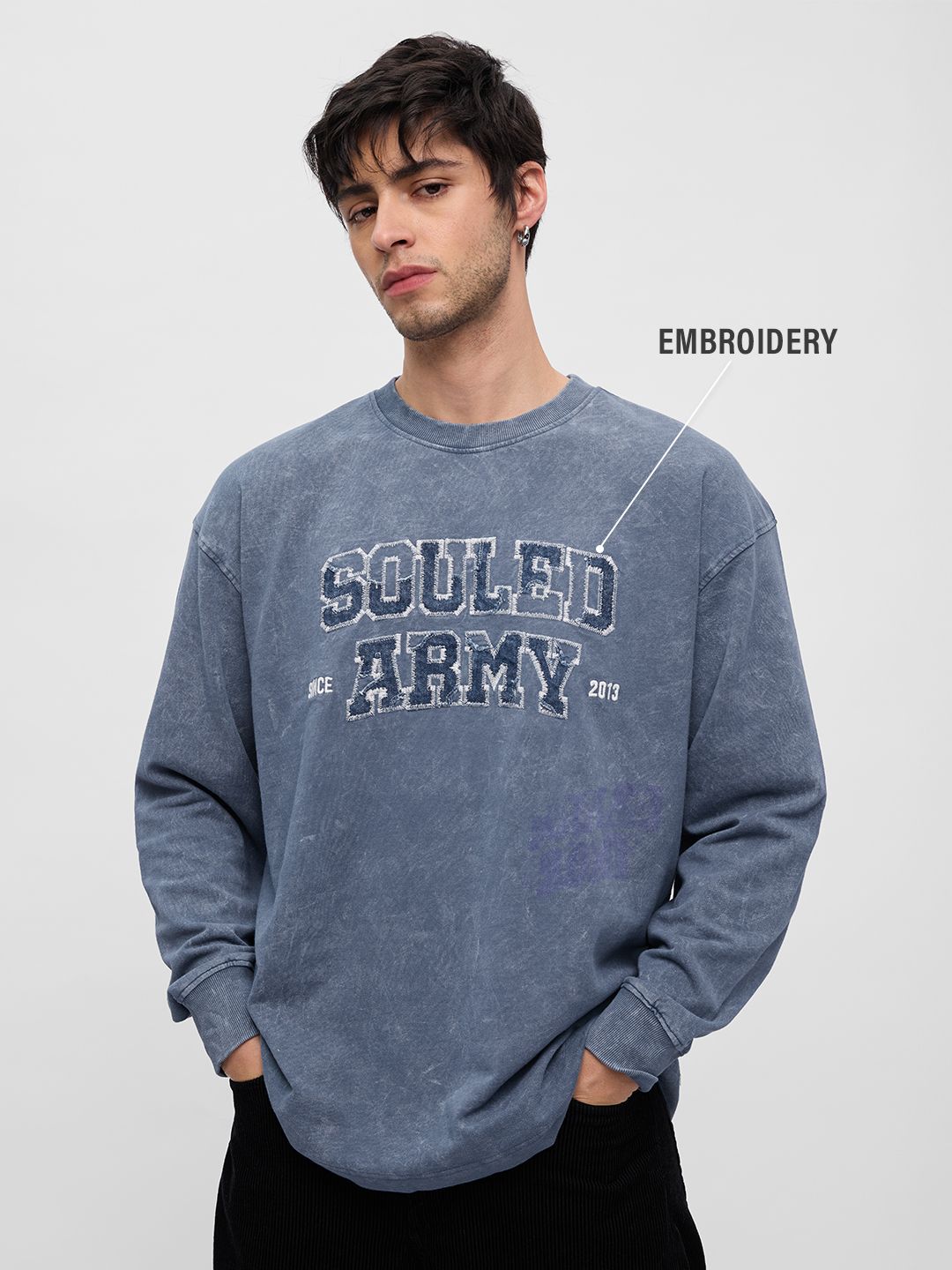 TSS Originals: Souled Army Oversized Full Sleeve T-Shirts