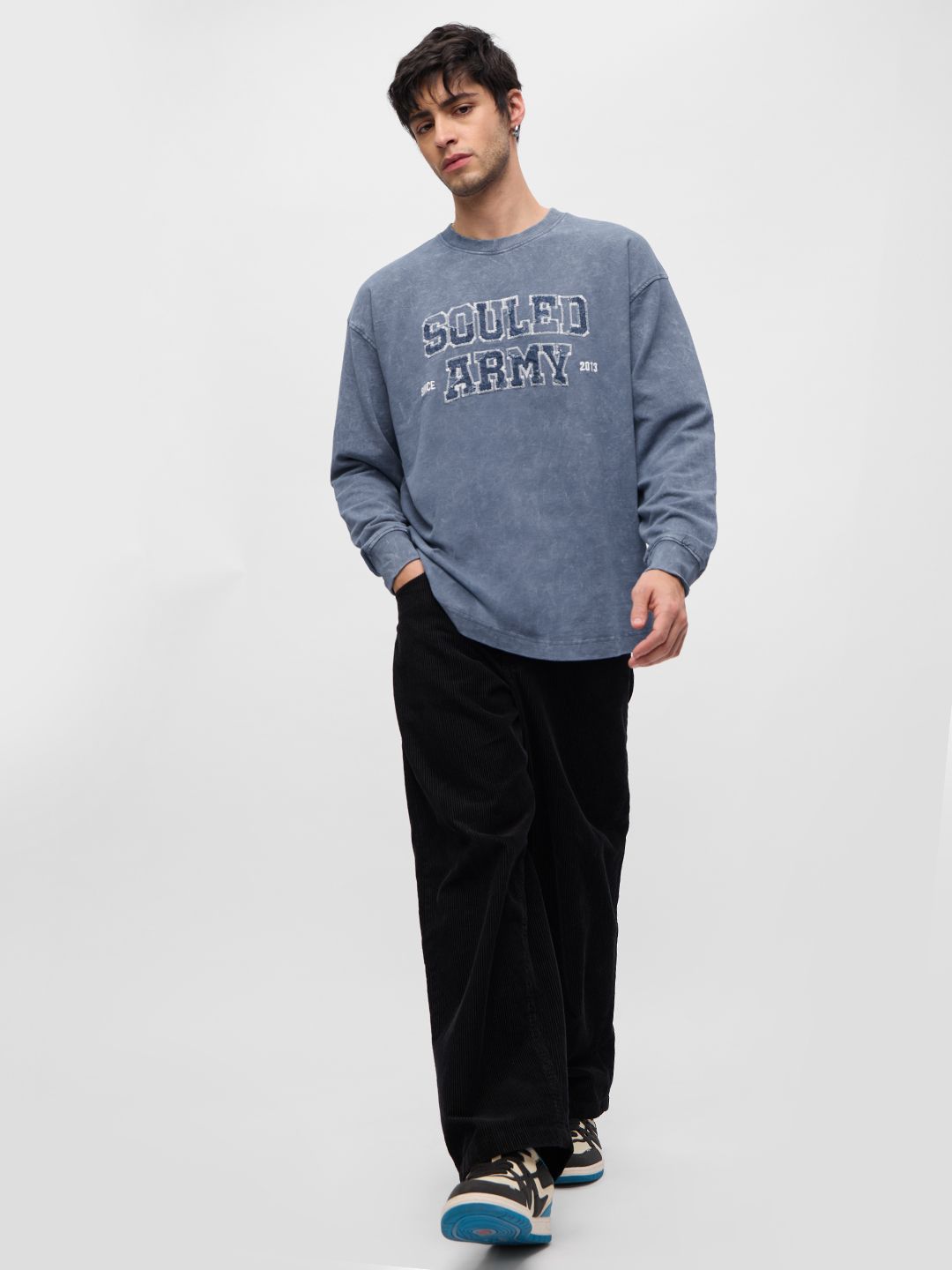 TSS Originals: Souled Army Oversized Full Sleeve T-Shirts