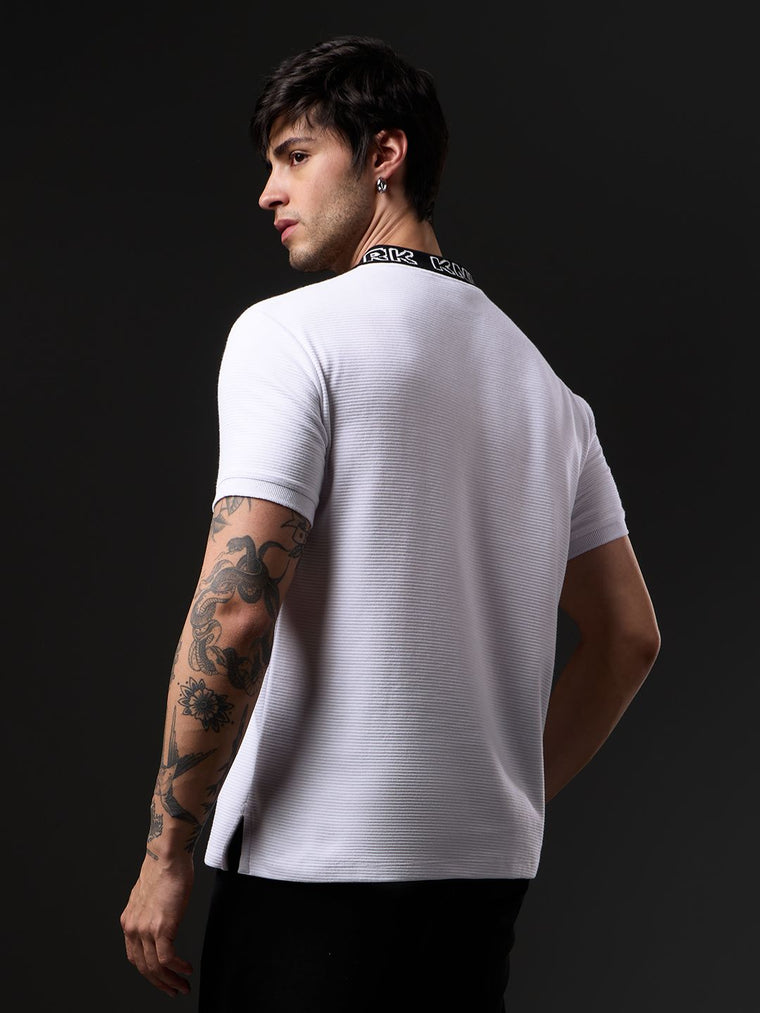 Ottoman Textured Polo: Batman Classic Polos