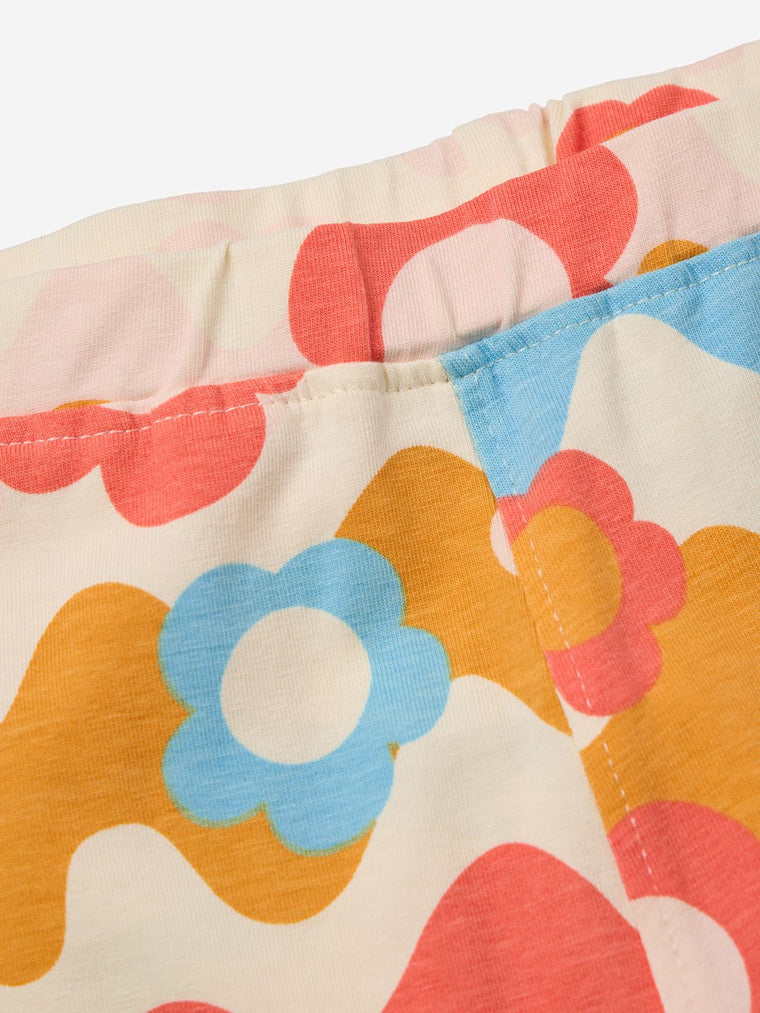 TSS Originals: Fun Floral Girls Cotton Leggings (2-8 Yrs)