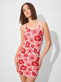 Jacquard Knit Dress: Bloom Women Fashion Dresses